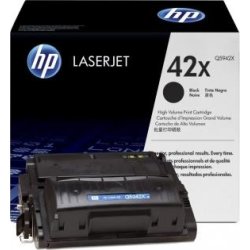 HP nr.42X/Q5942x lasertoner sort, 20000s