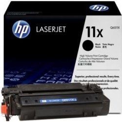 HP nr.11X/Q6511x lasertoner, sort, 12000s