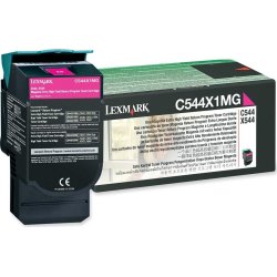 Lasertoner Lexmark 0C544X1MG Röd 4000 sidor