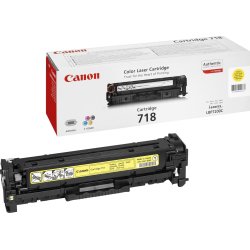 Lasertoner Canon 718Y/2659B002AA Gul 2900 sidor