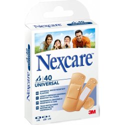 Nexcare plaster - vandafvisende 40 plastre ass.
