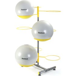 Reebok Gymball opbevaringsstativ, gul