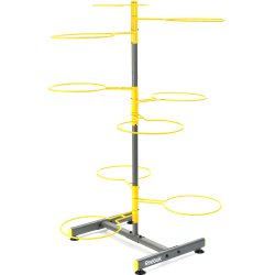 Reebok Gymball opbevaringsstativ, gul