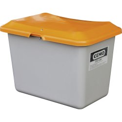Salt-/sandlåda 200 L, Grå/orange