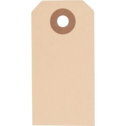 Manillamärken 40x80 mm, 1000 st.