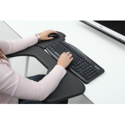 Jobmate underarmstøtte til Advance, sort