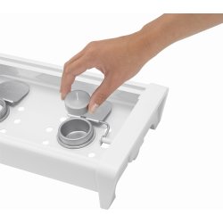 Brabantia Fadvarmer, 2 brændere, Hvid