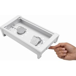 Brabantia Fadvarmer, 2 brændere, Hvid