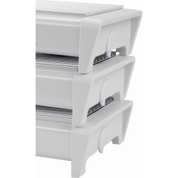 Brabantia Fadvarmer, 2 brændere, Hvid