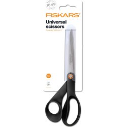 Fiskars Functional Form Universalsaks, 21 cm, sort