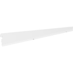 Elfa konsol 40 med klädstångsskåra, L 370 mm, vit
