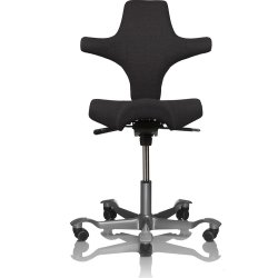 Kontorsstol HÅG Capisco 8106 Svart/Silver normal