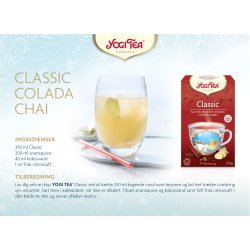 Yogi Tea Classic Chai te, 17 breve