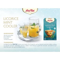 Yogi Tea Licorice Mint te, 17 breve