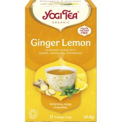 Yogi Tea Ginger Lemon, 17 breve 