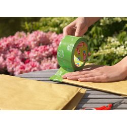 tesa ecoLogo Pakketape | S | 50mm x 50m | Grøn