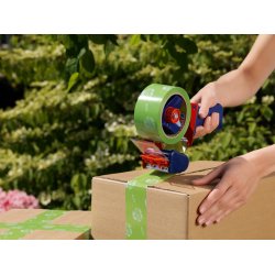 tesa ecoLogo Pakketape | S | 50mm x 50m | Grøn