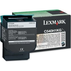Lexmark C540H1KG lasertoner, sort, 2500s