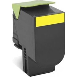 Lasertoner Lexmark 702Y Gul 1000 sidor