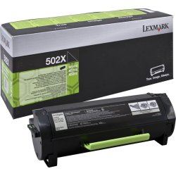 Lasertoner Lexmark 50F2X00 Svart 10 000 sidor