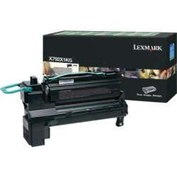 Lexmark X792X1KG lasertoner, sort, 20000s