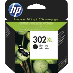 Bläckpatron HP 302XL F6U68AE Svart 480 s