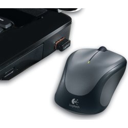 Logitech M235 Wireless Mouse, grå