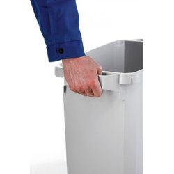 Affaldsspand 60 l, (HxBxD) 555x285x615, Blå