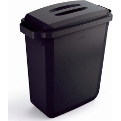 Låg "håndtag" til affaldsspand 60 l, Sort