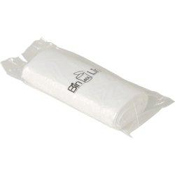 Spandeposer m/stjernebund 40L, 60x90cm, 10my, Hvid