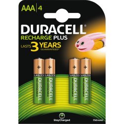Duracell strl. AAA Active Charge uppladdningsbara 