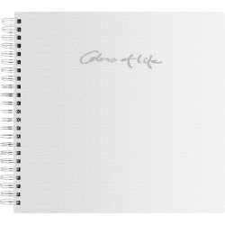 Mayland Fotoalbum Colors of Life, vit, 240x230 mm.