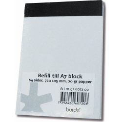 Mayland Journalistblok A7 Refill | Blok | 2 pk.