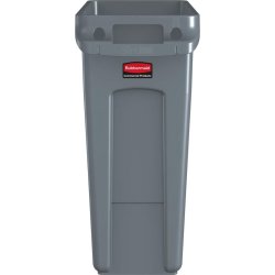 Rubbermaid Slim Jim affaldsbeholder, 60 liter, Grå