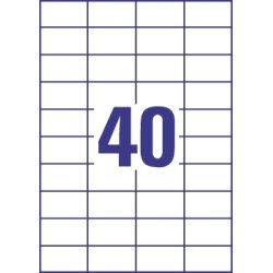 Europe E100 Etiket | 52x30 mm | 4000 stk.