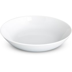 Aida Atelier Super White Dyb Tallerken, 21 cm