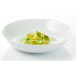 Aida Atelier Super White Dyb Tallerken, 21 cm