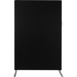 Easy skærmvæg H125xB100 cm sort, inkl. ben