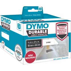 Dymo LabelWriter Durable etiketter str. 19 x 64 mm