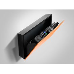 Lintex Mood box i sort alukorpus og hvid front