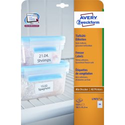 Avery L7971 Etiketter | 38,1x21,2 mm | 1625 stk.