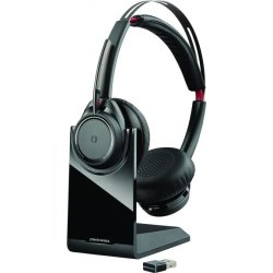 Plantronics Voyager Focus UC B825 Headset, sort