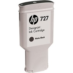 HP no 727 DesignJet blækpatron, 300ml, matsort