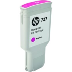 HP no 727 DesignJet blækpatron, 300ml, rød