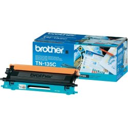 Brother TN135C lasertoner, blå, 4000s