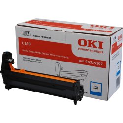 Lasertrumma OKI 44315106 Röd 20 000 sidor