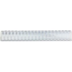 Plastspiral GBC A4 21 ringar 38 mm oval Vit