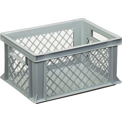 Lagerback, perforerad, 14 liter, (LxBxH) 40x30x17 