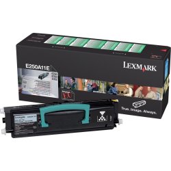 Lasertoner Lexmark 0E250A11E Svart 3500 sidor