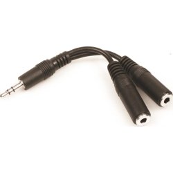Minijack Splitter 1-2